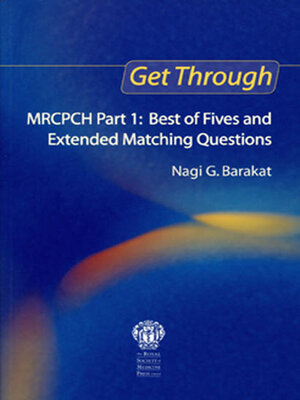 cover image of Get Through MRCPCH Part 1